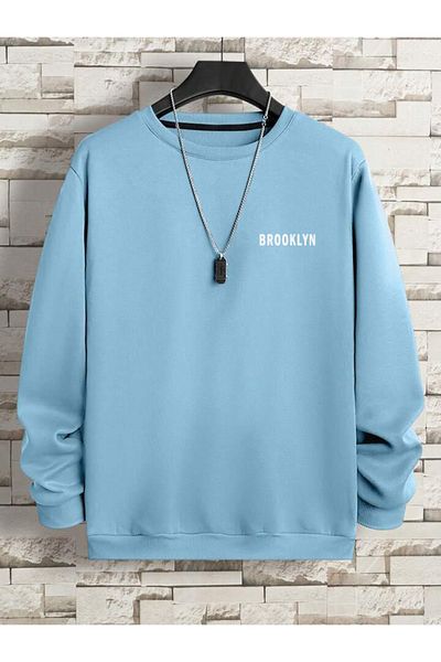FAVORİST Brooklyn Minimal Text Printed Oversize Unisex (hanorac)