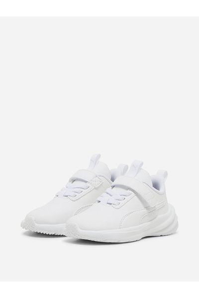 Puma حذاء أبيض من PUMA مطبوع عليه Rickie Runner SL AC+ Inf