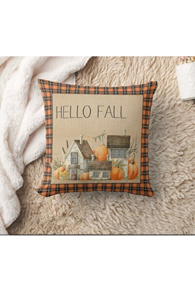 Evmila Есенна тематична калъфка за възглавница 43X43