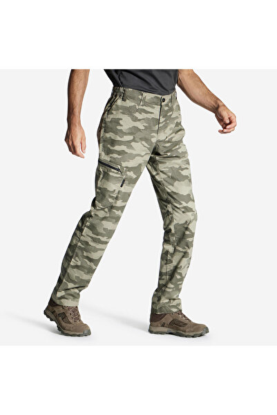 Decathlon Solognac Erkek Kamuflaj Kargo Avcı Taktik Pantolon - Yeşil - Avcılı...