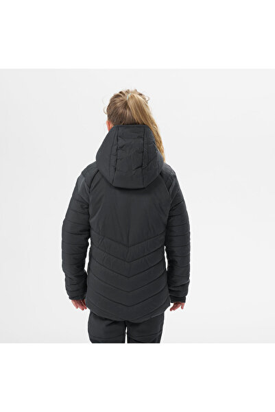 Decathlon Çocuk Hibrit Outdoor Şişme Mont - 7/15 Yaş - Koyu Gri