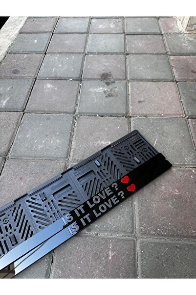 RELAX GARAGE 3D KABARTMLI IS IT LOVE PLEKSİ PLAKALIK