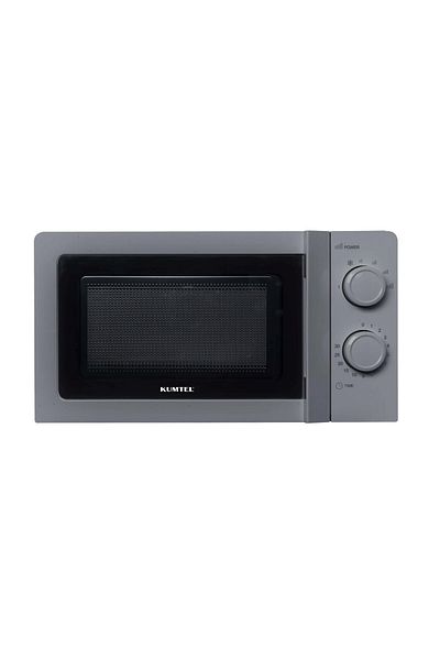 KUMTEL Hm-03 Silver Gray Microwave Oven