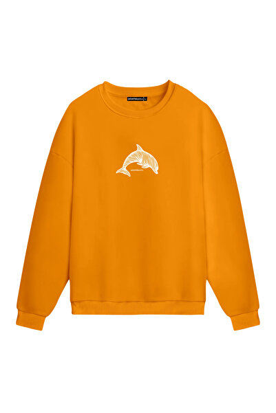 Mounte Bianca Unisex delfin - obična majica sa kapuljačom