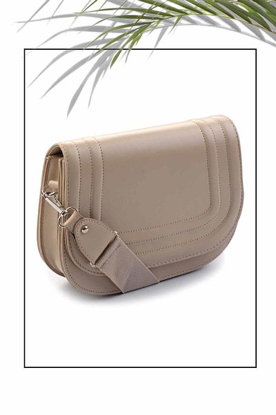 Bambi Nude Color Women's Shoulder Bag - C06486262109