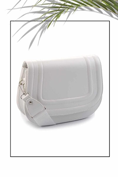 Bambi Beyaz   Kadın Omuz Çantası C06486262109