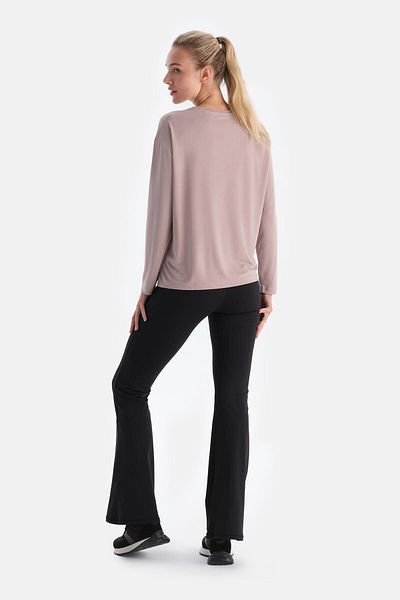 Dagi Powder Damen-Langarm-T-Shirt aus Modal