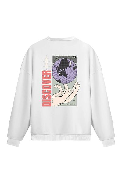Mounte Bianca Unisex Discover - Κανονικό φούτερ