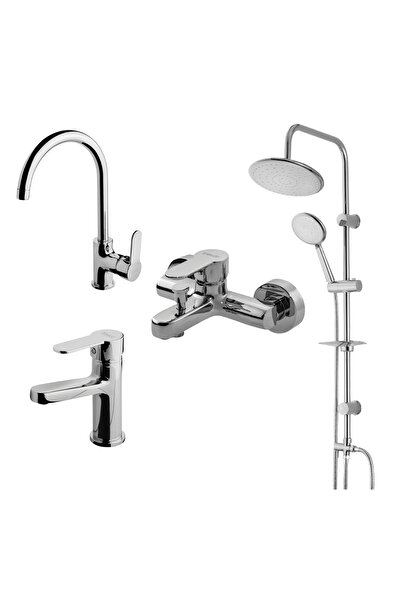 Newarc Domino Duş Ünitesi, Domino Banyo,Lavabo,Evye Bataryası 440615-971521-9...