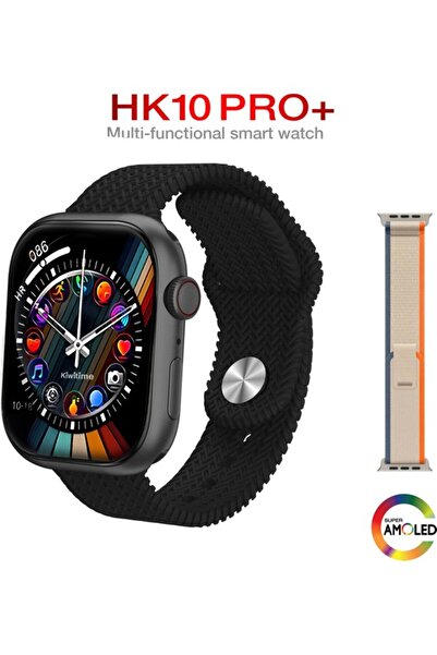 Genel Markalar HK10 Pro+ Plus Gen5 2.02" Amoled Ekran G-Sensörü Galeri Ses Ka...