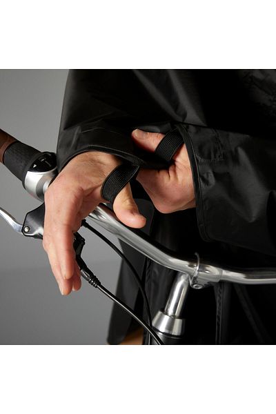 Decathlon Btwin City Bike Poncho - Μαύρο μοντέλο 100