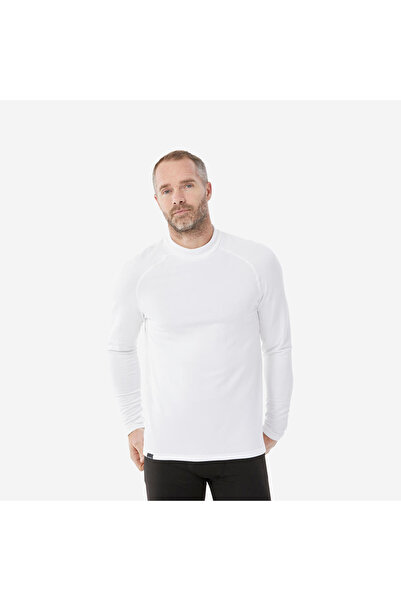 Decathlon Ανδρικό ζεστό μπλουζάκι σκι - Λευκό - BL500