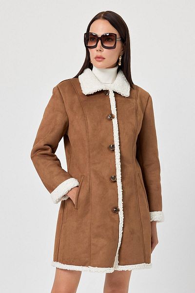 Deri Company Rona Tan Fur Coat