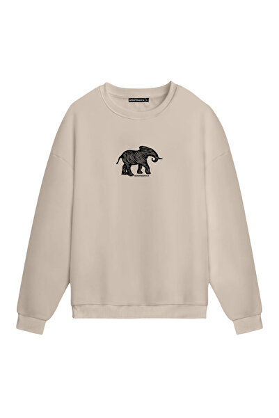 Mounte Bianca Unisex slon - obična majica sa kapuljačom