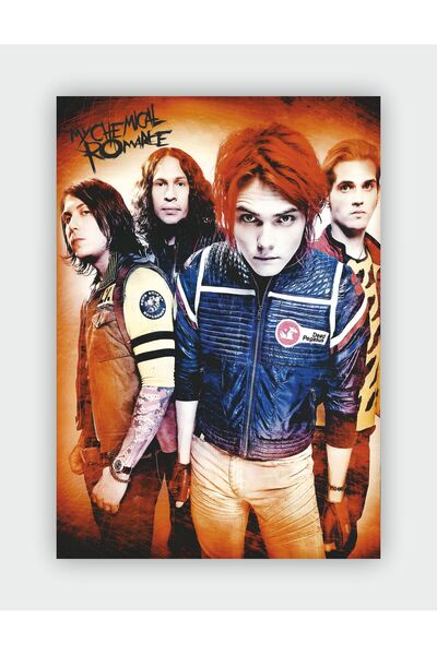 fırsatlar diyarı My Chemical Romance Rock Müzik Duvar Posteri - Kalın Kağıt -...