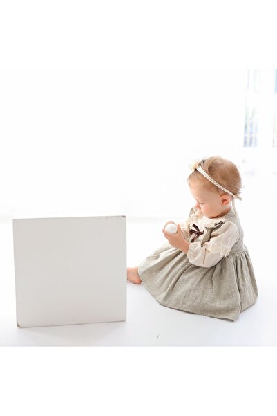 aysskids LUNA kız bebek özel gün doğumgünü bebek mevlüdü bayramlık elbise