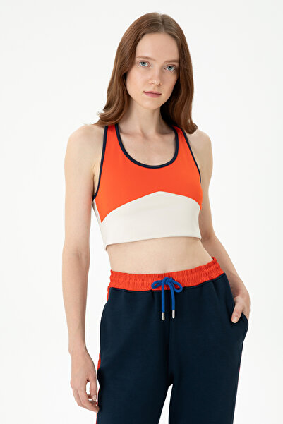U.S. Polo Assn. Women's Orange Bustier 50271610-Vr181