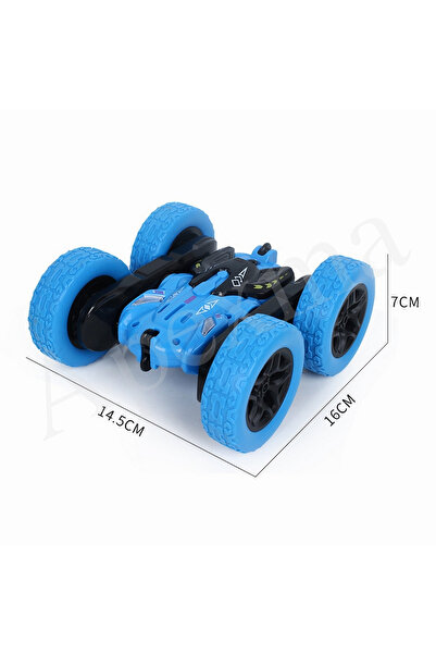 Apexma 2.4GHz Uzaktan Kumandalı Şarjlı 4 Tekerli 360 Derece Dönebilen Akrobat Araba