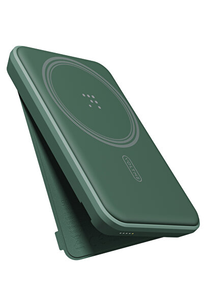 VOLTME Yeşil Magpak 5000mah Magsafe Kablosuz Powerbank- 22.5w