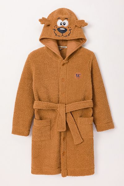 Woody Velsoft Peignoir-rom 10-16 ετών - 270-Milk Brown