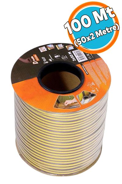 NZB Wick Adhesive Brown Door Window Tape - Cold Insulation 50X2=100 Mt