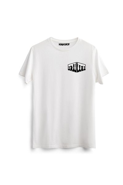 hakuof Unisex Βαμβακερό T-Shirt υψηλής ποιότητας - Chess Printed Chess