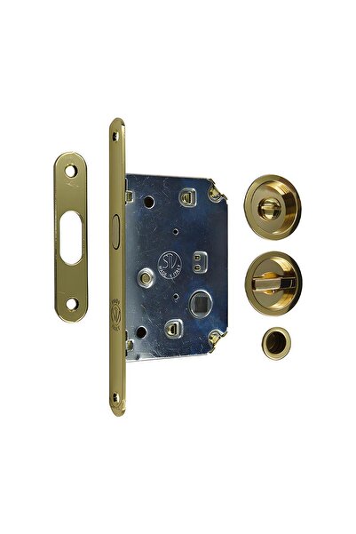 SOHO STV ART.KA1 Serisi Kayar Kapı Kilidi Yuvarlak Rozetli Banyo Tipi WC