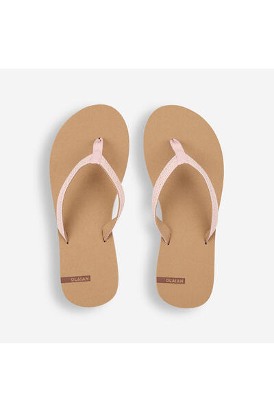 Decathlon Olaian Kadın Parmak Arası Terlik - Pembe - 550