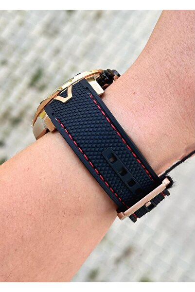 Quantum Çelik Kasa Silikon Kordon Erkek Kol Saati