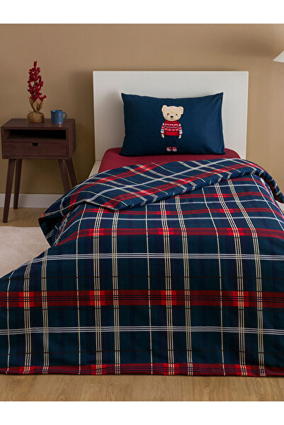 LC Waikiki LCW Ayıcık Teddy Baskılı Tek Kişilik Nevresim Takımı