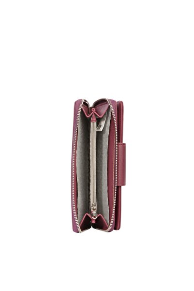 CENGİZ PAKEL Cengiz Pakel Women's Wallet - Portfolio 65232m - Purple Color