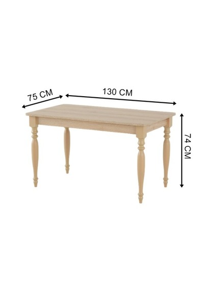 dekorazi Doha Sabit Masa 75x130 cm