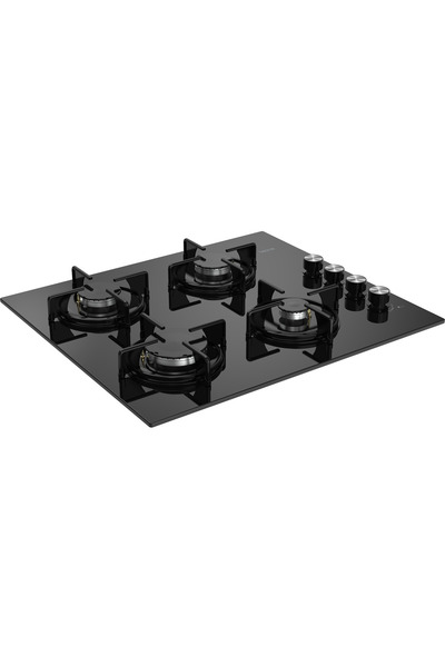 Tecna 8401 Siyah Cam Tablalı Ankastre Ocak