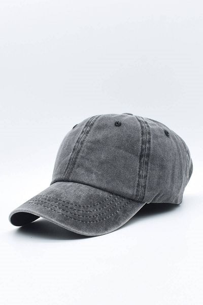 Külah Vintage Fabric Cotton Black Women's Hat Cap