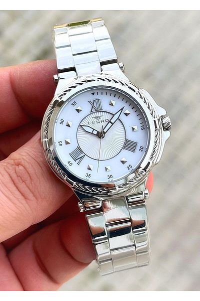 FERRO Waterproof Steel Case Steel Cord Women's Wristwatch