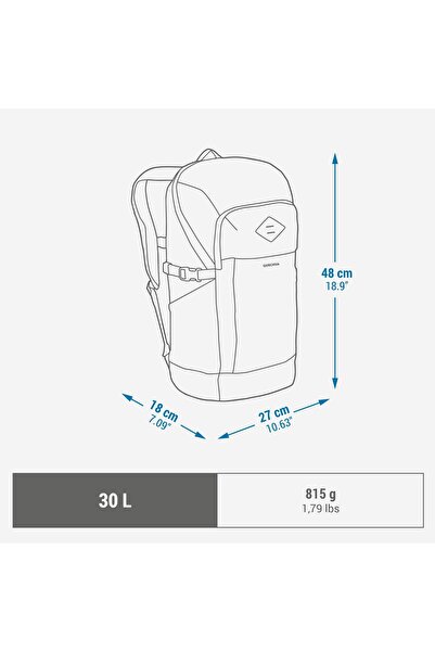 Decathlon Quechua Outdoor Sırt Çantası - 30 L - NH Arpenaz 500