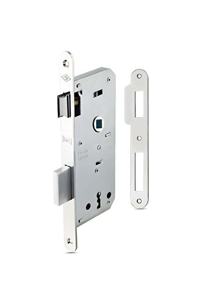 KALE İç Kapı Gömme Kilidi 141 R Serisi Oval Oda Tipi 45/18 Mm