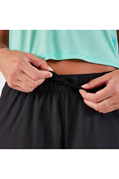 Decathlon Kiprun Kadın Şort - Koşu/arazi Koşusu - Siyah - Kıprun Run 500 Dry