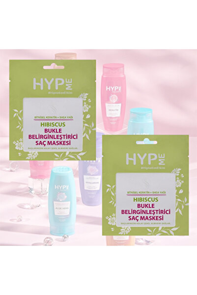 HYP ME Curl Saç Maskesi 50 ml x 2 adet