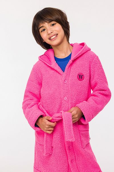 Woody 2-8 χρονών Velsoft Peignoir-rom - Pink 480-Candy
