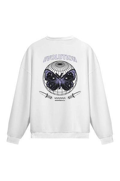 Mounte Bianca Unisex Evolution - Κανονικό φούτερ