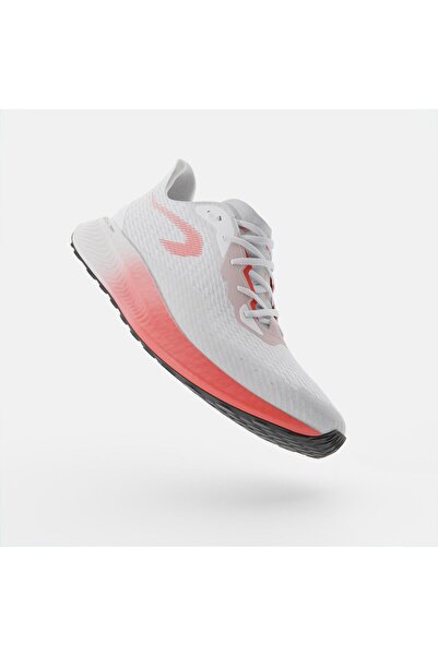 Decathlon Kiprun Kadın Koşu Ayakkabısı - Beyaz/Mercan Rengi - Kiprun KD500 3