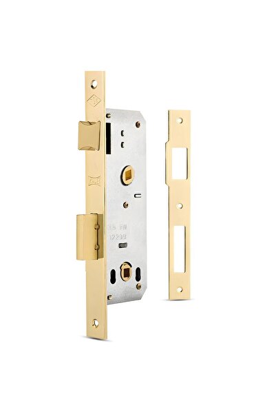 KALE İç Kapı Gömme Kilidi 169 R Serisi Banyo Tipi (WC) Köşeli 35/23 Mm