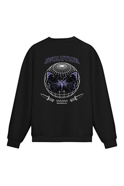 Mounte Bianca Unisex Evolution - Obična majica sa kapuljačom