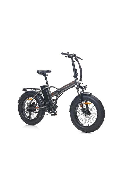 Corelli Voniq 20 Jant 42 Folding Fat Bike Elektrikli Bisiklet Gri