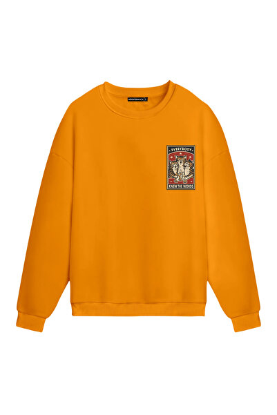 Mounte Bianca Unisex Svi su znali tu reč - Obična majica sa kapuljačom