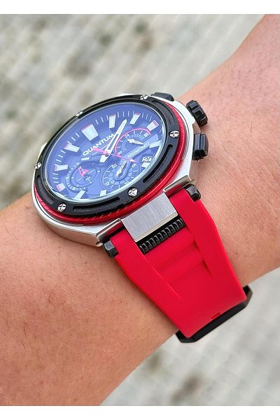 Quantum Shock Resistant Men's Wristwatch