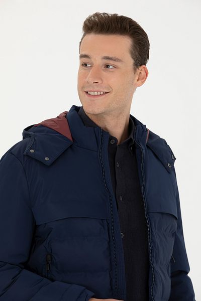 U.S. Polo Assn. Men's Navy Blue Coat 50269761 -Vr033