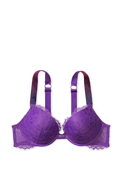 Victoria's Secret Dantelli Işıltılı Askılı Push-Up Sütyen