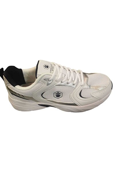 lumberjack Pol White Navy Blue Unisex Walking Running Tennis Fitness Daily Sports Shoes 36-47 Running Shoes